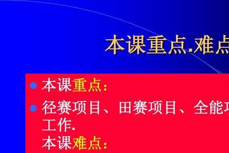 100米田径裁判规则教学