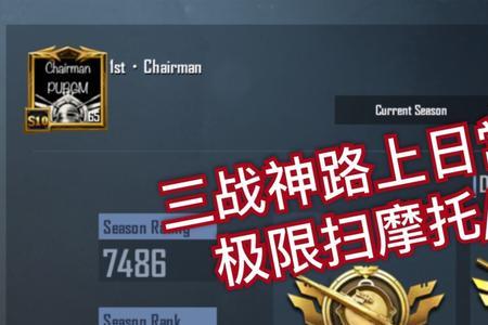 pubg单排大师的含金量