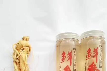 一根鲜参泡多少酒