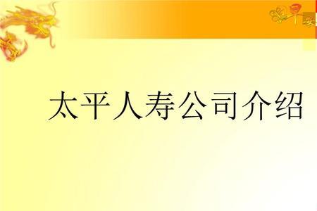 太平人寿公司宗旨