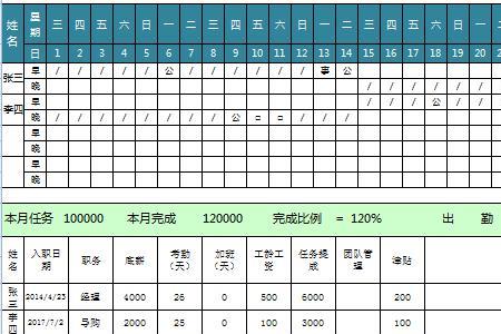 怎么在日历上记每天的考勤