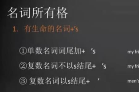 mike名词所有格是什么