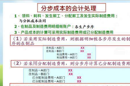 成本总额计算公式