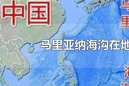 马里亚纳海沟离哪个国家最近