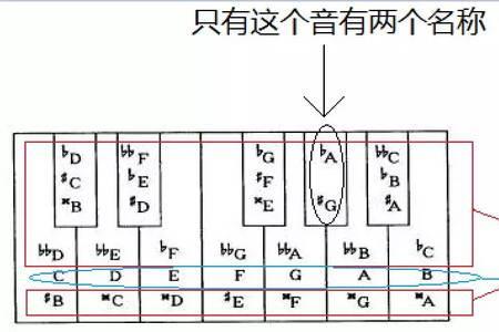 小字一组有多少个半音