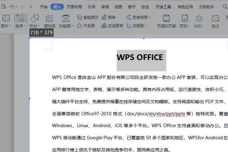 截完的图如何在wps上编辑文字