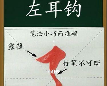 左耳钩的字