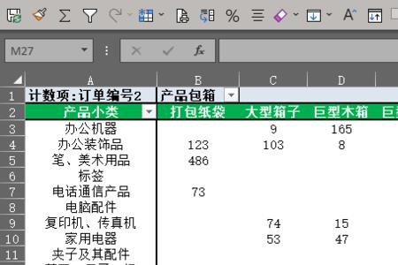 透视表中怎么把空值替换为0