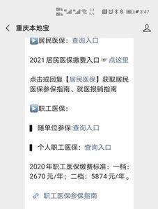 重庆孩子居民医保网上怎样查询