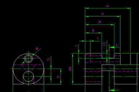 丝杆图纸cad怎么画