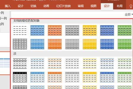 ppt表格颜色交替填充什么颜色好