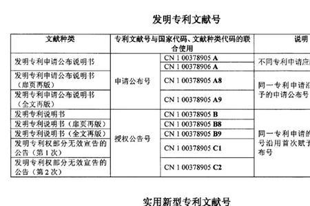 专利文号是什么