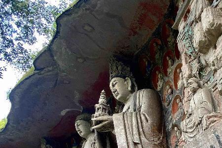 大足石刻北山景区下雨能去吗