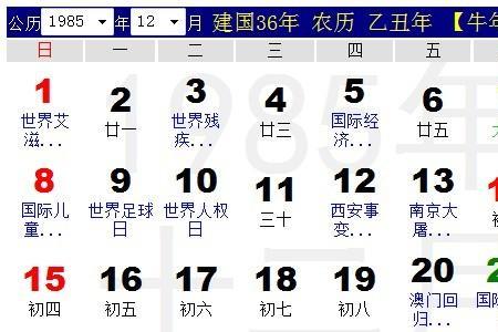 1998年11月16农历出生阳历是多少