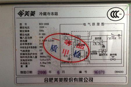 海尔冰箱bcd-258温控器位置