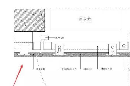 石材天地轴暗门的安装方法