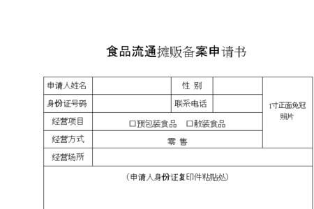 南宁食品摊贩备案卡要去哪里办