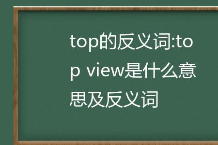 top主是什么意思