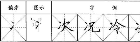 两点水加并字读什么