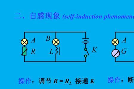 物理自感原理