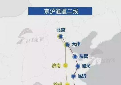 上海至北京的高铁经过几个省