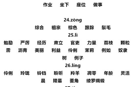 寻拗字的同音字