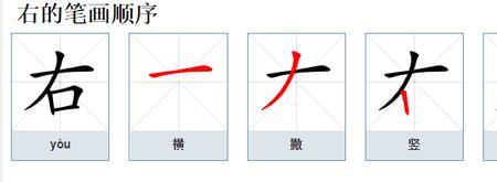 掐右半部分正确笔顺是什么