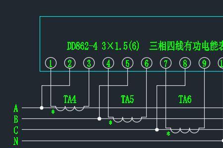 带电流互感器电表读数怎么看