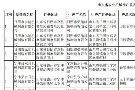 山东省农业补贴一览表