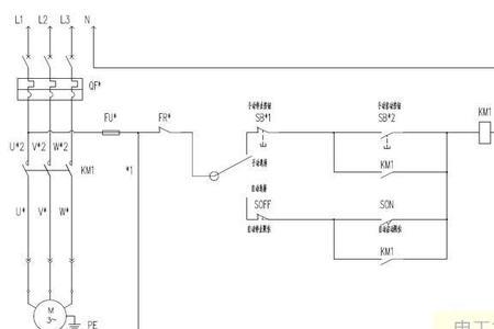水泵按钮开关接线方法