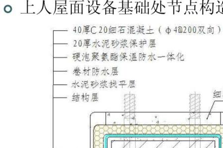 平屋面防水保温施工顺序