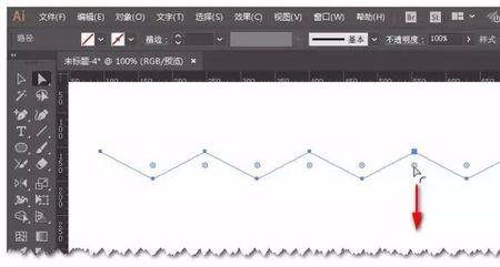 鼠标移动轨迹是波浪线