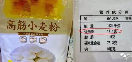 高筋粉执行标准