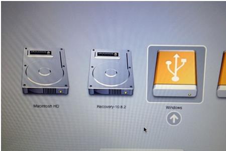 Mac安装windows提示没有usb驱动器