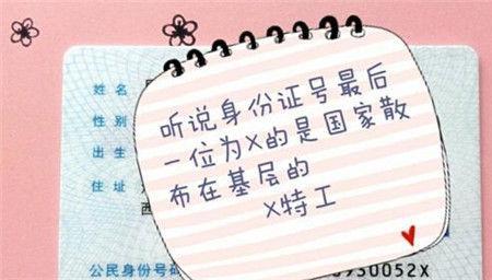 学生身份证号是什么意思