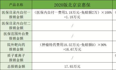 158元惠民保险报销明细