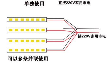 220灯带安装方法