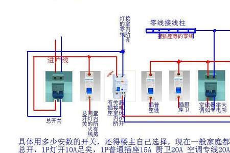 双联空气开关正确接线