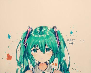 画初音未来需要几号色马克笔