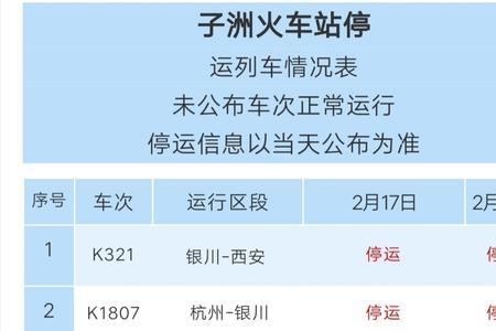 火车k282车次停运消息