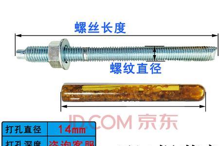 m16化学锚栓有效深度