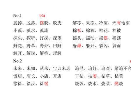 裁组词二年级下册