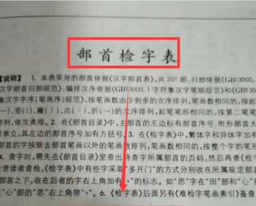 字典的点的部首是什么