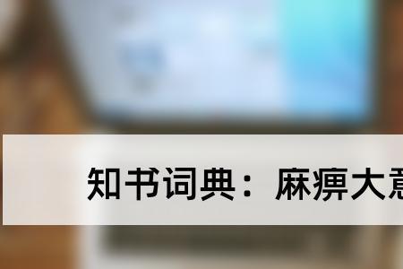 大意了类似的词