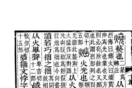 烧的右半边是什么字