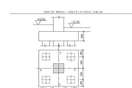 桩基埋置深度与外露要求