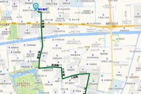 南通51路公交车经过哪些车站