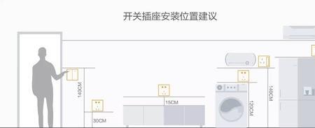 上翻盖洗衣机插座安装高度