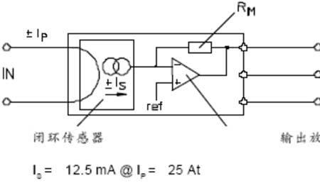 电流传感器计算公式