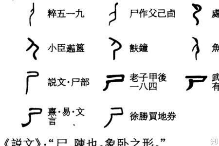 一个尸一个曾是什么字